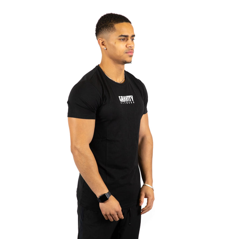 Gravity Fitness Bamboo Lifestyle T Shirt - Black