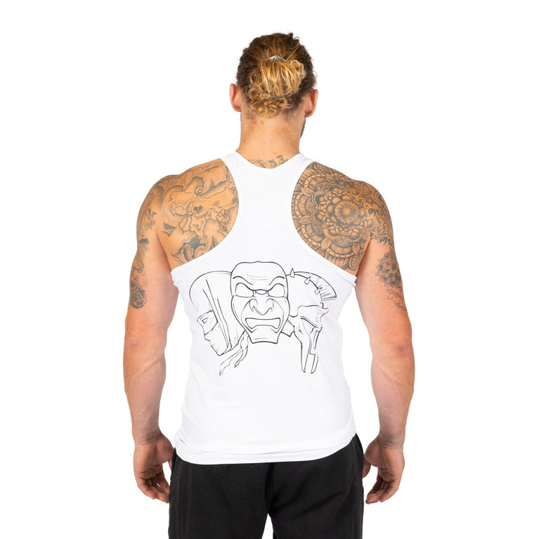 Gravity Fitness Bamboo Training Vest - White